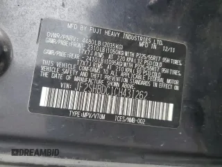 2012 Subaru Forester X Premium with VIN JF2SHBDC1CH431262, listed as a Copart auction lot 44617495 with Not Provided miles and Salvage Title. Bid and sale history available at DreamBid. Image 14.