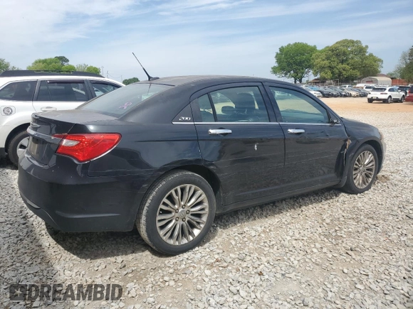 2011 Chrysler 200 Limited with VIN 1C3BC2FG5BN518308, listed as a Copart auction lot 52148145 with 164,493 mi miles and Salvage Title. Bid and sale history available at carsss.com. Image 3.