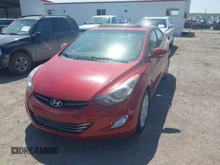 2012 Hyundai Elantra Limited with VIN KMHDH4AE8CU449009, listed as a IAAI auction lot 42228159 with 104,018 mi miles and . Bid and sale history available at DreamBid. Image 12.
