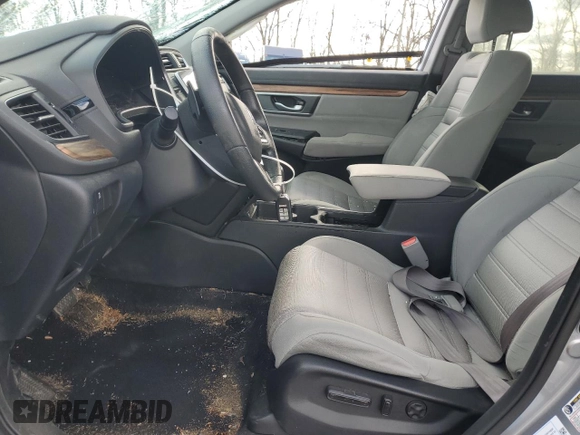 2020 Honda CR-V EX with VIN 7FART6H52LE025316, listed as a Copart auction lot 49142045 with 39,684 mi miles and Salvage Title. Bid and sale history available at DreamBid. Image 7.