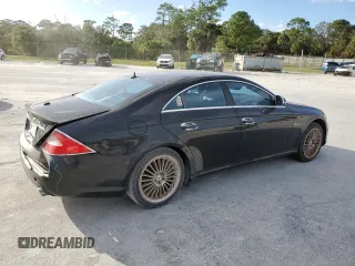 2006 Mercedes-Benz CLS-Class with VIN WDDDJ75X36A034598, listed as a Copart auction lot 75634404 with 141,657 mi miles and Salvage Title. Bid and sale history available at carsss.com. Image 3.