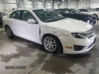 2012 Ford Fusion SEL with VIN 3FAHP0JAXCR434748, listed as a Copart auction lot 50365505 with 76,303 mi miles and Salvage Title. Bid and sale history available at carsss.com. Image 4.