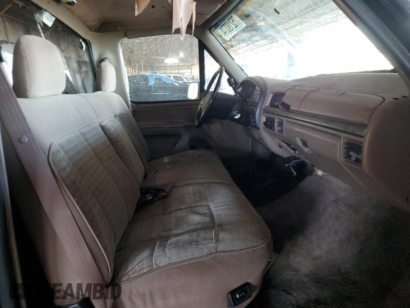 1993 Ford F-150 with VIN 2FTDF15NXPCA68030, listed as a Copart auction lot 75219374 with 0 mi miles and Salvage Title. Bid and sale history available at carsss.com. Image 10.