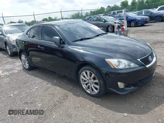 2007 Lexus IS 250 z VIN JTHCK262672014509, wystawiony jako IAAI lot #42160206 z przebiegiem 224 542 mil mil oraz . Historia ofert i sprzedaży dostępna na DreamBid. Obrazek 1.