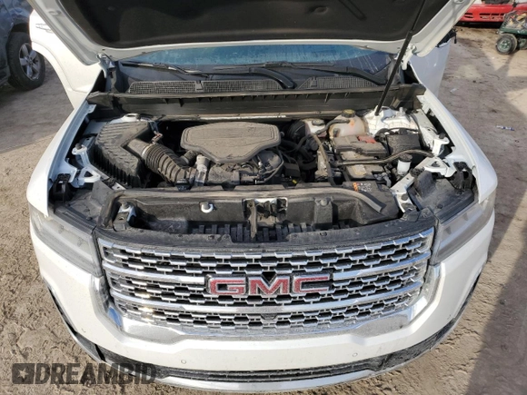2022 GMC Acadia Denali with VIN 1GKKNXLS7NZ125794, listed as a Copart auction lot 42824315 with 45,468 mi miles and Salvage title. Bid and sale history available at DreamBid. Image 12.