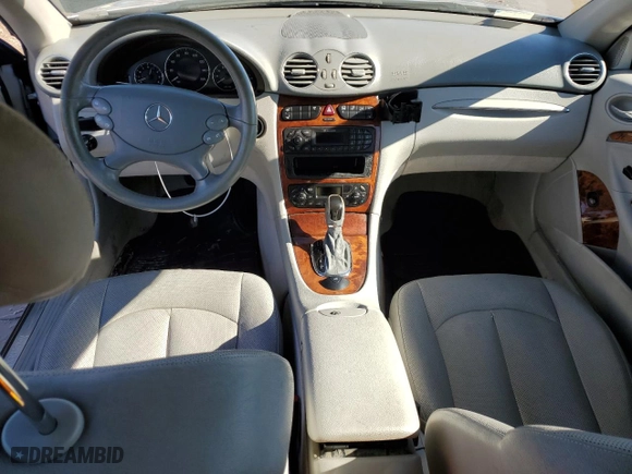 2004 Mercedes-Benz CLK-Class Cabriolet 3.2L with VIN WDBTK65G44T019718, listed as a Copart auction lot 79489734 with 206,148 mi miles and Salvage Title. Bid and sale history available at carsss.com. Image 8.