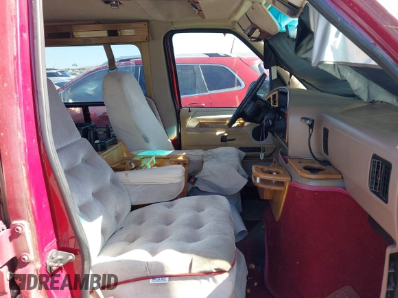 1993 Ford Econoline Cargo with VIN 1FDEE14N0PHA45059, listed as a IAAI auction lot 41881561 with Not Provided miles and . Bid and sale history available at carsss.com. Image 5.