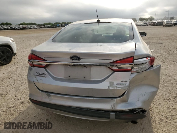 2017 Ford Fusion SE with VIN 3FA6P0HDXHR380057, listed as a Copart auction lot 52784005 with 115,038 mi miles and Salvage title. Bid and sale history available at DreamBid. Image 6.