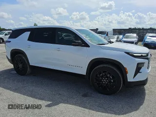 2024 Chevrolet Traverse FWD LS with VIN 1GNEREKSXRJ244535, listed as a Copart auction lot 61941725 with 317 mi miles and Clean title. Bid and sale history available at DreamBid. Image 4.