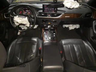 2013 Audi A6 3.0T Prestige with VIN WAUHGAFC5DN080102, listed as a Copart auction lot 45054775 with 110,104 mi miles and Salvage Title. Bid and sale history available at carsss.com. Image 8.