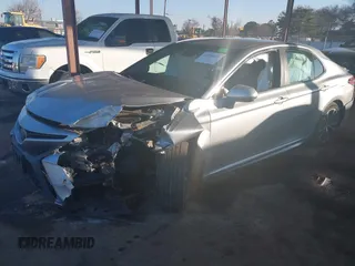 2018 Toyota Camry LE with VIN 4T1B11HK9JU068675, listed as a IAAI auction lot 41299139 with 144,675 mi miles. Bid and sale history available at carsss.com. Image 21.