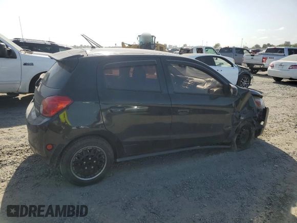 2015 Mitsubishi Mirage DE with VIN ML32A3HJ3FH058850, listed as a Copart auction lot 54330405 with 150,901 mi miles and Salvage title. Bid and sale history available at DreamBid. Image 3.