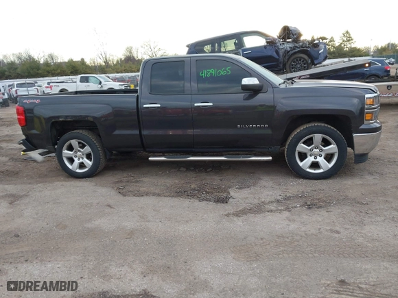 2015 Chevrolet Silverado 1500 LS with VIN 1GCVKPECXFZ436354, listed as a IAAI auction lot 41891065 with 128,164 mi miles. Bid and sale history available at carsss.com. Image 13.