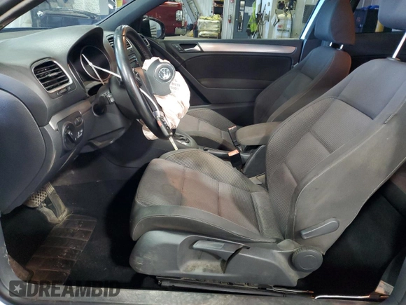 2011 Volkswagen Golf TDI z VIN WVWBM7AJ6BW067649, wystawiony jako Copart lot #63320564 z przebiegiem 161 748 mil mil oraz Szkoda całkowita • Salvage title. Historia ofert i sprzedaży dostępna na DreamBid. Obrazek 7.