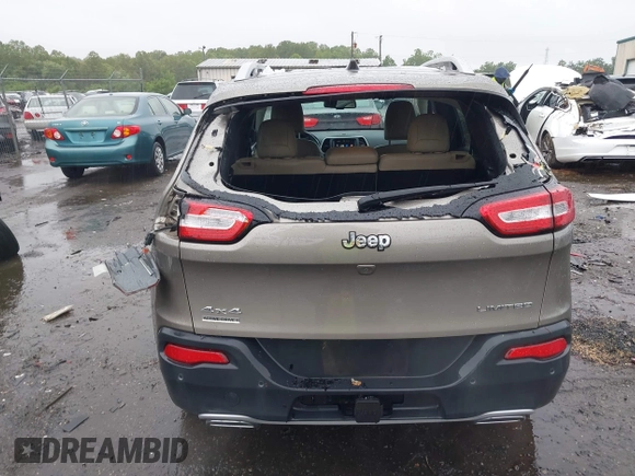 2017 Jeep Cherokee High Altitude z VIN 1C4PJMDS2HW614796, wystawiony jako IAAI lot #42341592 z przebiegiem 97 301 mil mil oraz . Historia ofert i sprzedaży dostępna na DreamBid. Obrazek 16.