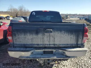2006 Chevrolet Silverado 1500 LT1 with VIN 1GCEK19Z96Z288743, listed as a Copart auction lot 46788745 with 197,232 mi miles and Salvage Title. Bid and sale history available at carsss.com. Image 6.