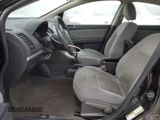2011 Nissan Sentra 2.0 with VIN 3N1AB6APXBL621400, listed as a Copart auction lot 87606075 with 156,045 mi miles and Salvage Title. Bid and sale history available at DreamBid. Image 7.