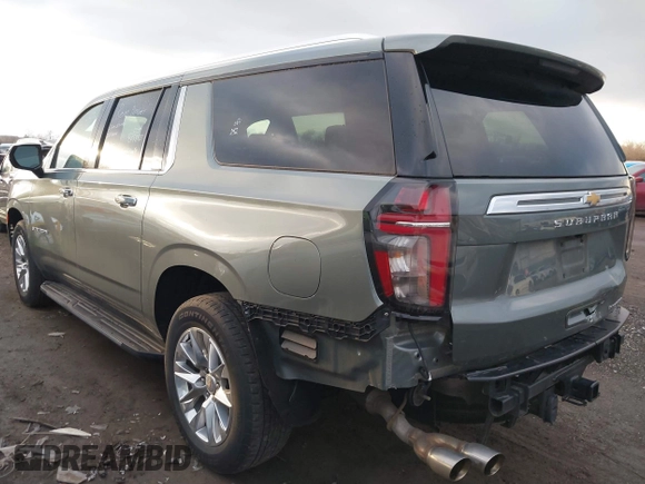 2023 Chevrolet Suburban Premier z VIN 1GNSCFKD7PR519997, wystawiony jako IAAI lot #41832769 z przebiegiem 49 419 mil mil oraz . Historia ofert i sprzedaży dostępna na DreamBid. Obrazek 3.