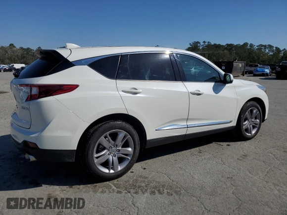 2019 Acura RDX w/Advance Pkg with VIN 5J8TC1H79KL013148, listed as a Copart auction lot 49494155 with 57,102 mi miles and Salvage Title. Bid and sale history available at carsss.com. Image 3.