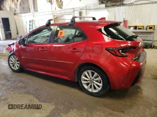 2023 Toyota Corolla Hatchback SE with VIN JTND4MBE8P3192892, listed as a Copart auction lot 59596434 with Not Provided miles and Salvage Title. Bid and sale history available at carsss.com. Image 2.