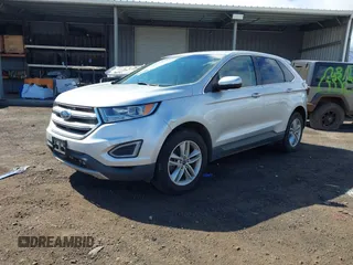 2018 Ford Edge SEL with VIN 2FMPK3J95JBB19374, listed as a IAAI auction lot 41220257 with 1 mi miles. Bid and sale history available at carsss.com. Image 2.