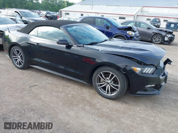 2016 Ford Mustang EcoBoost Premium with VIN 1FATP8UH9G5318421, listed as a IAAI auction lot 42373356 with 47,825 mi miles and . Bid and sale history available at DreamBid. Image 1.