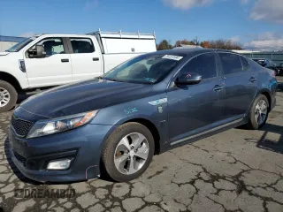2014 Kia Optima Hybrid LX with VIN KNAGM4AD2E5071333, listed as a Copart auction lot 79737594 with 133,889 mi miles and Salvage Title. Bid and sale history available at carsss.com. Image 1.