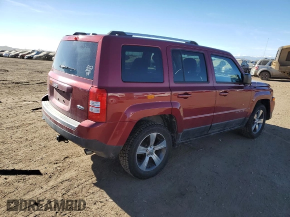2016 Jeep Patriot High Altitude Edition with VIN 1C4NJRFB3GD658463, listed as a Copart auction lot 82340864 with 77,959 mi miles and Salvage Title. Bid and sale history available at carsss.com. Image 3.