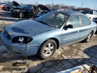 2006 Ford Taurus SE with VIN 1FAFP53U26A118660, listed as a Copart auction lot 42566095 with 0 mi miles and Salvage Title. Bid and sale history available at carsss.com. Image 1.