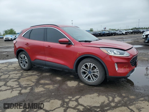 2020 Ford Escape SEL with VIN 1FMCU0H68LUA99184, listed as a Copart auction lot 57451135 with 43,123 mi miles and Salvage title. Bid and sale history available at DreamBid. Image 4.