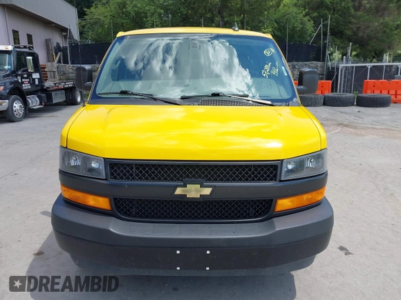 2021 Chevrolet Express Cargo with VIN 1GCWGAFP8M1175144, listed as a IAAI auction lot 42815392 with 57,298 mi miles and . Bid and sale history available at DreamBid. Image 12.