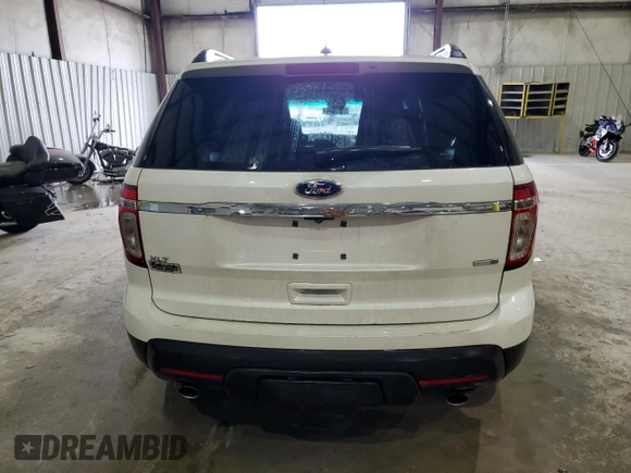 2013 Ford Explorer XLT with VIN 1FM5K8D87DGA71378, listed as a Copart auction lot 51318505 with 223,746 mi miles and Salvage Title. Bid and sale history available at DreamBid. Image 6.