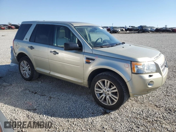 2009 Land Rover LR2 HSE with VIN SALFR24N49H139931, listed as a Copart auction lot 47622925 with 190,215 mi miles and Salvage title. Bid and sale history available at DreamBid. Image 4.