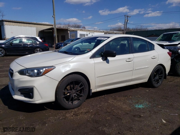 2017 Subaru Impreza with VIN 4S3GKAA61H1607421, listed as a Copart auction lot 49862395 with 133,445 mi miles and Salvage Title. Bid and sale history available at carsss.com. Image 1.
