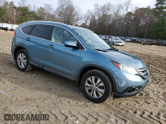 2014 Honda CR-V EX-L with VIN 2HKRM4H7XEH686529, listed as a Copart auction lot 51066765 with 92,065 mi miles and Salvage Title. Bid and sale history available at carsss.com. Image 4.