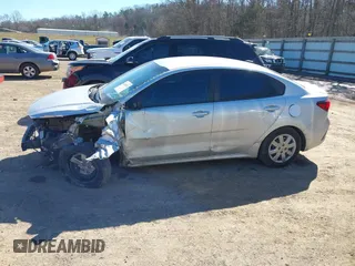 2022 Kia Rio S with VIN 3KPA24AD2NE447421, listed as a IAAI auction lot 41682873 with 52,963 mi miles. Bid and sale history available at carsss.com. Image 14.