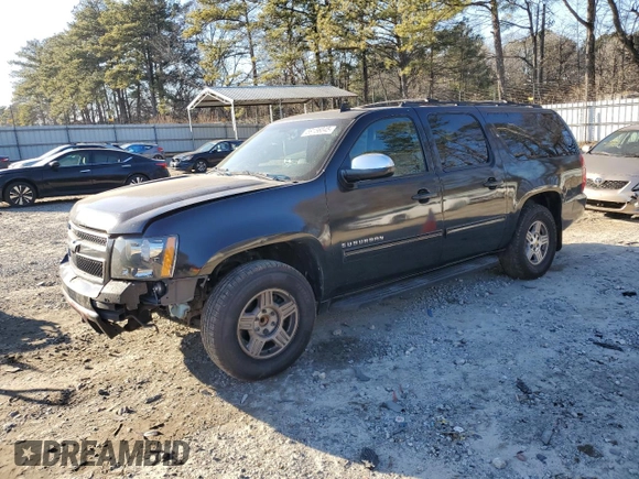 2011 Chevrolet Suburban LS with VIN 1GNSCHE01BR155461, listed as a Copart auction lot 89156045 with 214,430 mi miles and Salvage Title. Bid and sale history available at carsss.com. Image 1.