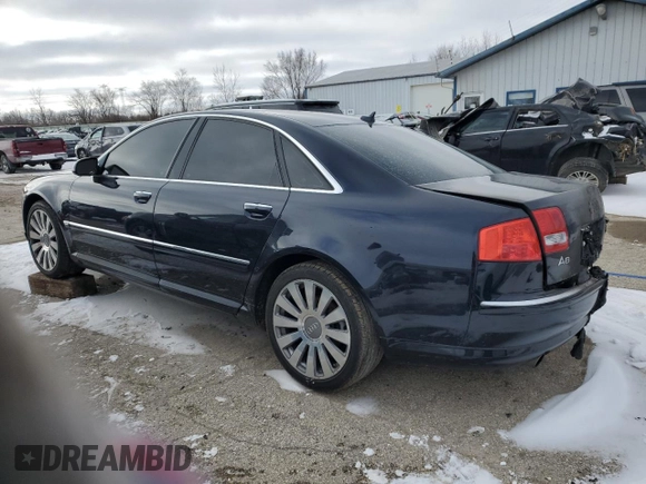2007 Audi A8 z VIN WAULV44E27N023317, wystawiony jako Copart lot #41465715 z przebiegiem Nie podano mil oraz Szkoda całkowita • Salvage title. Historia ofert i sprzedaży dostępna na DreamBid. Obrazek 2.