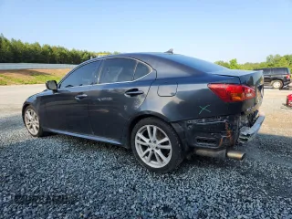 2007 Lexus IS 350 with VIN JTHBE262975014988, listed as a Copart auction lot 59887125 with 135,686 mi miles and Salvage title. Bid and sale history available at DreamBid. Image 2.