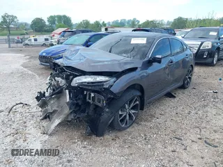 2019 Honda Civic Si z VIN 2HGFC1E55KH701354, wystawiony jako IAAI lot #42115508 z przebiegiem Nie podano mil oraz . Historia ofert i sprzedaży dostępna na DreamBid. Obrazek 2.