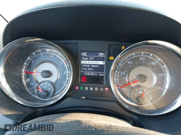 2014 Chrysler Town & Country Touring with VIN 2C4RC1BGXER124367, listed as a IAAI auction lot 41888366 with 143,638 mi miles and . Bid and sale history available at DreamBid. Image 7.