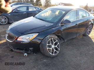 2017 Buick Regal Sport Touring with VIN 2G4GL5EX6H9145940, listed as a IAAI auction lot 41465829 with 44,034 mi miles. Bid and sale history available at carsss.com. Image 2.