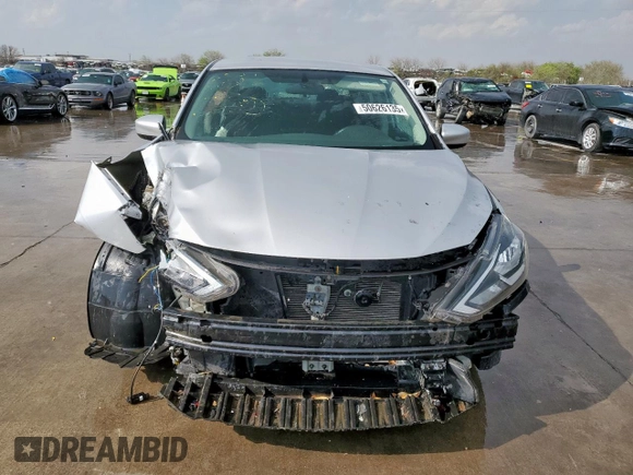 2019 Nissan Sentra S with VIN 3N1AB7AP6KY356483, listed as a Copart auction lot 50626135 with 48,195 mi miles and Salvage Title. Bid and sale history available at carsss.com. Image 5.