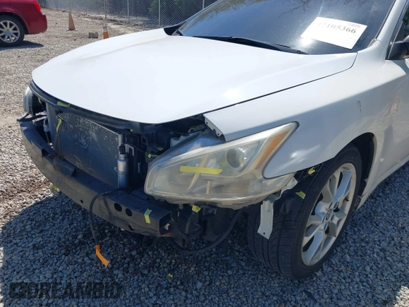 2013 Nissan Maxima S with VIN 1N4AA5AP0DC837111, listed as a IAAI auction lot 42105366 with 118,166 mi miles and . Bid and sale history available at DreamBid. Image 13.