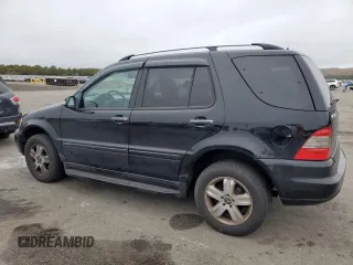 2005 Mercedes-Benz M-Class 3.7L with VIN 4JGAB57E35A559004, listed as a Copart auction lot 72765774 with 225,883 mi miles and Salvage Title. Bid and sale history available at carsss.com. Image 2.