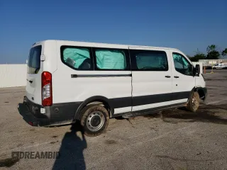 2018 Ford Transit Passenger XL with VIN 1FBZX2YM5JKA70836, listed as a Copart auction lot 56246485 with 60,391 mi miles and Salvage title. Bid and sale history available at DreamBid. Image 3.