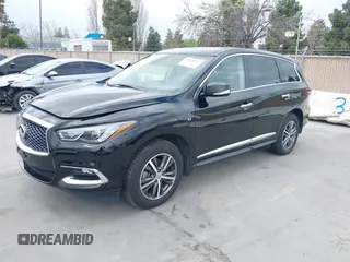 2020 Infiniti QX60 LUXE with VIN 5N1DL0MM5LC540433, listed as a IAAI auction lot 41894992 with 70,034 mi miles. Bid and sale history available at carsss.com. Image 2.