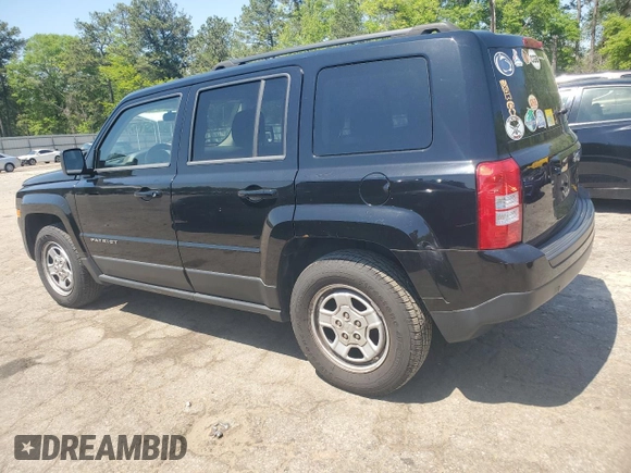 2012 Jeep Patriot Sport with VIN 1C4NJPBA0CD688905, listed as a Copart auction lot 52260265 with 125,146 mi miles and Clean Title. Bid and sale history available at DreamBid. Image 2.