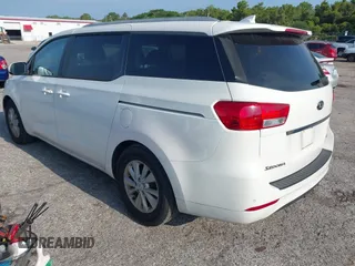 2016 Kia Sedona LX with VIN KNDMB5C17G6164432, listed as a IAAI auction lot 42206723 with 104,155 mi miles and . Bid and sale history available at DreamBid. Image 3.