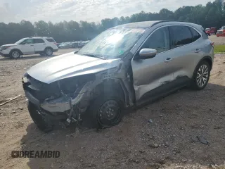 2022 Ford Escape Titanium with VIN 1FMCU9J99NUB96762, listed as a Copart auction lot 60228135 with 33,605 mi miles and Salvage title. Bid and sale history available at DreamBid. Image 1.